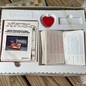 The Newlywed Board Game Vintage 1986 Replacement Pieces NO Pencils or Erasers